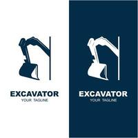 Bagger Logo Vektor Symbol Illustration Design