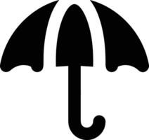 Regenschirm Schutz Symbol Symbol Vektor Bild. Illustration von das Sicherheit schützen Regenschirm Sicherheit Design Bild