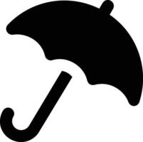 Regenschirm Schutz Symbol Symbol Vektor Bild. Illustration von das Sicherheit schützen Regenschirm Sicherheit Design Bild