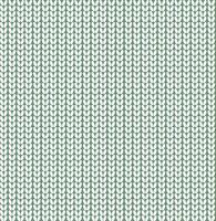 grön och vit stickat mönster vektor