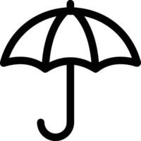 Regenschirm Schutz Symbol Symbol Vektor Bild. Illustration von das Sicherheit schützen Regenschirm Sicherheit Design Bild