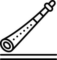 Shakuhachi Vektor Symbol Design