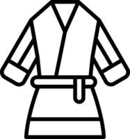 Kimono-Vektor-Icon-Design vektor