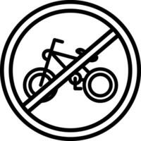 Nein Motorräder Vektor Symbol Design