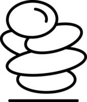 Kieselsteine Vektor Symbol Design