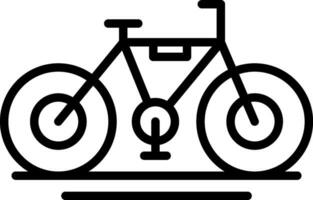 Fahrrad-Vektor-Icon-Design vektor