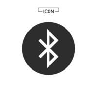 Bluetooth Symbol einstellen Vektor Grafik Element