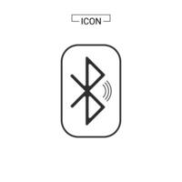 Bluetooth Symbol einstellen Vektor Grafik Element