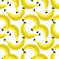 Banane geometrisch nahtlos Muster, Vektor Illustration. Verpackung Papier, Geschenk Karte, Poster, Banner Design. Zuhause Dekor, modern Textil- Drucken. nahtlos Textur