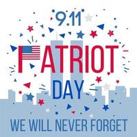 Patriot Day Banner vektor