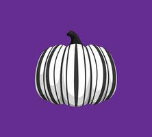 Karikatur Halloween Kürbis Urlaub Streifen Ornament vektor