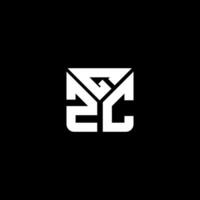 gzc brev logotyp vektor design, gzc enkel och modern logotyp. gzc lyxig alfabet design