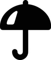 Regenschirm Schutz Symbol Symbol Vektor Bild. Illustration von das Sicherheit schützen Regenschirm Sicherheit Design Bild