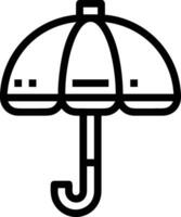 Regenschirm Schutz Symbol Symbol Vektor Bild. Illustration von das Sicherheit schützen Regenschirm Sicherheit Design Bild