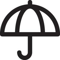 Regenschirm Schutz Symbol Symbol Vektor Bild. Illustration von das Sicherheit schützen Regenschirm Sicherheit Design Bild