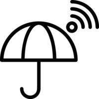 Regenschirm Schutz Symbol Symbol Vektor Bild. Illustration von das Sicherheit schützen Regenschirm Sicherheit Design Bild