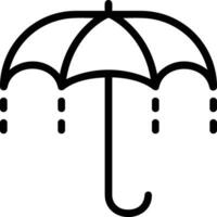 Regenschirm Schutz Symbol Symbol Vektor Bild. Illustration von das Sicherheit schützen Regenschirm Sicherheit Design Bild