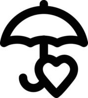 Regenschirm Schutz Symbol Symbol Vektor Bild. Illustration von das Sicherheit schützen Regenschirm Sicherheit Design Bild