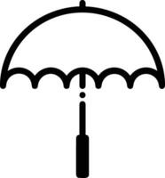 Regenschirm Schutz Symbol Symbol Vektor Bild. Illustration von das Sicherheit schützen Regenschirm Sicherheit Design Bild