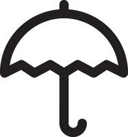 Regenschirm Schutz Symbol Symbol Vektor Bild. Illustration von das Sicherheit schützen Regenschirm Sicherheit Design Bild