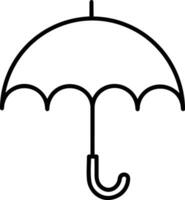 Regenschirm Schutz Symbol Symbol Vektor Bild. Illustration von das Sicherheit schützen Regenschirm Sicherheit Design Bild