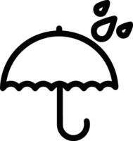 paraply skydd ikon symbol vektor bild. illustration av de säkerhet skydda paraply säkerhet design bild