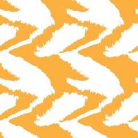 nahtloses Muster mit orangefarbenem Pinselstrich vektor