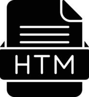 htm Datei Format Linie Symbol vektor