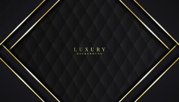 Luxus und elegant Vektor Hintergrund Illustration, Geschäft Prämie Banner zum Gold und Silber und Schmuck