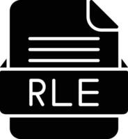 Rolle Datei Format Linie Symbol vektor