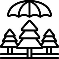 Regenschirm Schutz Symbol Symbol Vektor Bild. Illustration von das Sicherheit schützen Regenschirm Sicherheit Design Bild