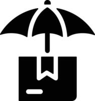 Regenschirm Schutz Symbol Symbol Vektor Bild. Illustration von das Sicherheit schützen Regenschirm Sicherheit Design Bild