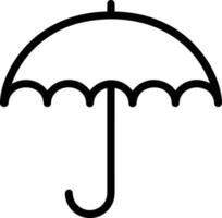 Regenschirm Schutz Symbol Symbol Vektor Bild. Illustration von das Sicherheit schützen Regenschirm Sicherheit Design Bild