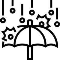 Regenschirm Schutz Symbol Symbol Vektor Bild. Illustration von das Sicherheit schützen Regenschirm Sicherheit Design Bild