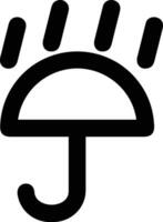 Regenschirm Schutz Symbol Symbol Vektor Bild. Illustration von das Sicherheit schützen Regenschirm Sicherheit Design Bild