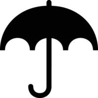 Regenschirm Schutz Symbol Symbol Vektor Bild. Illustration von das Sicherheit schützen Regenschirm Sicherheit Design Bild