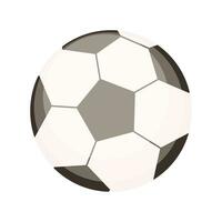 vektor fotboll boll bakgrund i platt stil