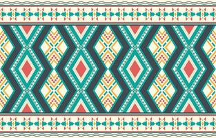 ethnisch abstrakt Ikat Kunst. aztekisch Ornament drucken. geometrisch ethnisch Muster nahtlos Farbe orientalisch. Design zum Hintergrund ,Vorhang, Teppich, Hintergrund, Kleidung, Verpackung, Batik, Vektor Illustration.