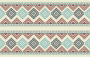 ethnisch abstrakt Ikat Kunst. aztekisch Ornament drucken. geometrisch ethnisch Muster nahtlos Farbe orientalisch. Design zum Hintergrund ,Vorhang, Teppich, Hintergrund, Kleidung, Verpackung, Batik, Vektor Illustration.