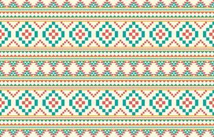 etnisk abstrakt ikat konst. aztec prydnad skriva ut. geometrisk etnisk mönster sömlös Färg orientalisk. design för bakgrund ,ridå, matta, tapet, Kläder, omslag, batik, vektor illustration.