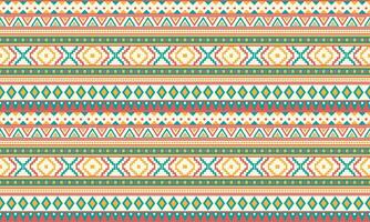 ethnisch abstrakt Ikat Kunst. aztekisch Ornament drucken. geometrisch ethnisch Muster nahtlos Farbe orientalisch. Design zum Hintergrund ,Vorhang, Teppich, Hintergrund, Kleidung, Verpackung, Batik, Vektor Illustration.