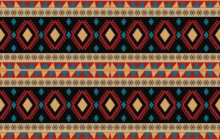 etnisk abstrakt ikat konst. aztec prydnad skriva ut. geometrisk etnisk mönster sömlös Färg orientalisk. design för bakgrund ,ridå, matta, tapet, Kläder, omslag, batik, vektor illustration.