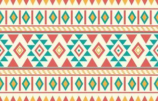 ethnisch abstrakt Ikat Kunst. aztekisch Ornament drucken. geometrisch ethnisch Muster nahtlos Farbe orientalisch. Design zum Hintergrund ,Vorhang, Teppich, Hintergrund, Kleidung, Verpackung, Batik, Vektor Illustration.