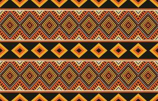 ethnisch abstrakt Ikat Kunst. aztekisch Ornament drucken. geometrisch ethnisch Muster nahtlos Farbe orientalisch. Design zum Hintergrund ,Vorhang, Teppich, Hintergrund, Kleidung, Verpackung, Batik, Vektor Illustration.