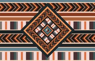 aztekisch, navajo geometrisch nahtlos Muster. einheimisch amerikanisch Südwesten drucken. ethnisch Design Hintergrund, Stoff, Abdeckung, Textil, Teppich, Decke. vektor