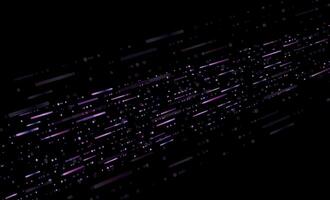 Sci-Fi abstrakt Technologie Hintergrund mit violett gepunktet Linien vektor