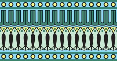 Vektor farbig nahtlos klassisch griechisch Mäander Ornament. Muster von uralt Griechenland. Grenze, Rahmen von das römisch Reich