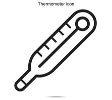 Thermometer Symbol, Vektor Illustration.