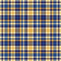 Tartan Textil- Muster von nahtlos Textur Stoff mit ein Hintergrund Plaid Vektor überprüfen.