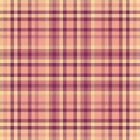 Tartan nahtlos Hintergrund von Textur Vektor prüfen mit ein Stoff Muster Plaid Textil.